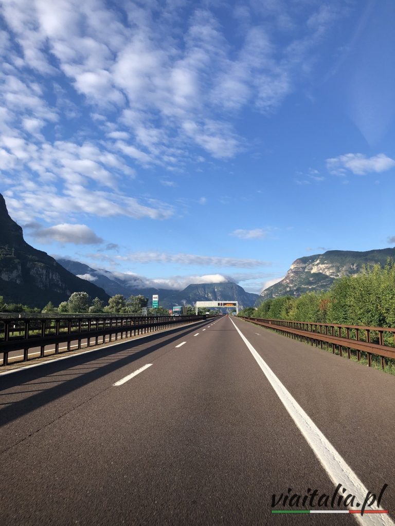 The highway in Italy