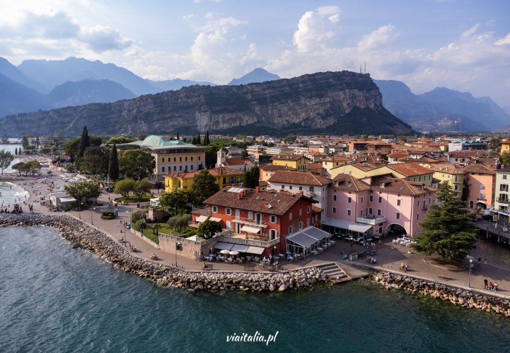 Monte Brione widziane z Torbole