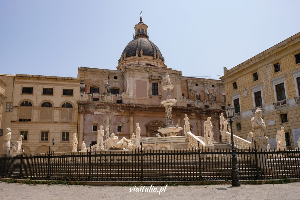 Pretoria-Brunnen in Palermo