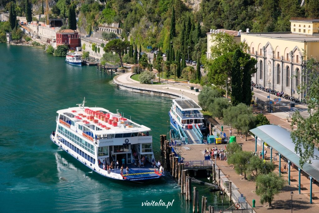 Ferry over Riva del Garda