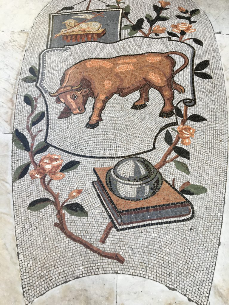 Mosaik in Pompeji