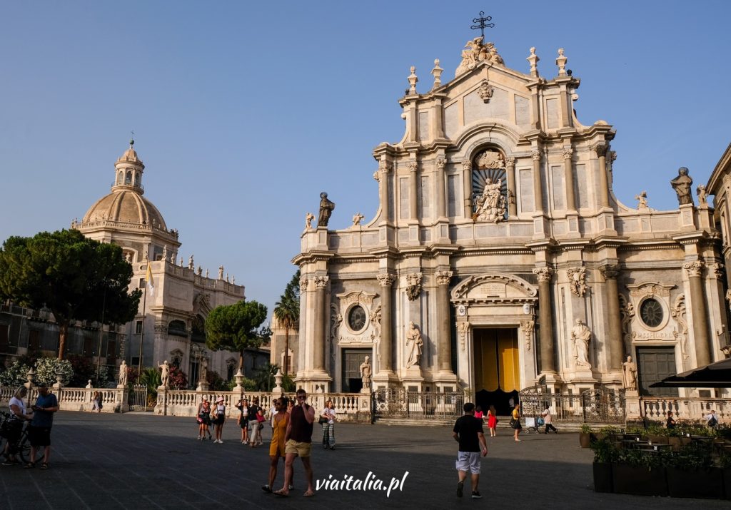 Piazza del Duomo w Katanii