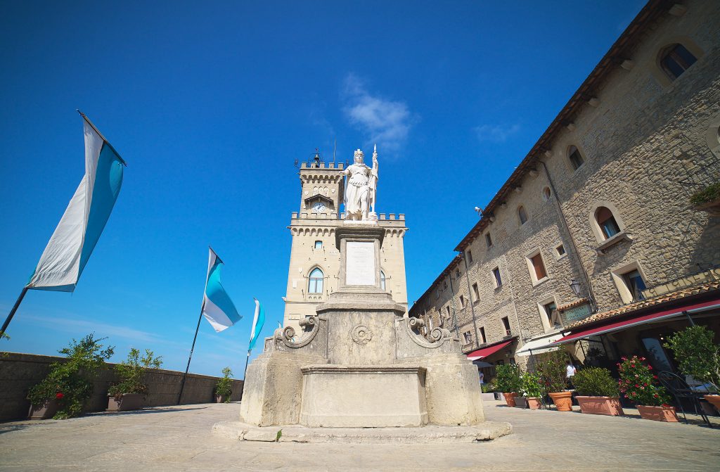 Piazza della Liberta w San Marino