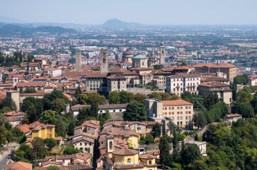 Città Alta in Bergamo
