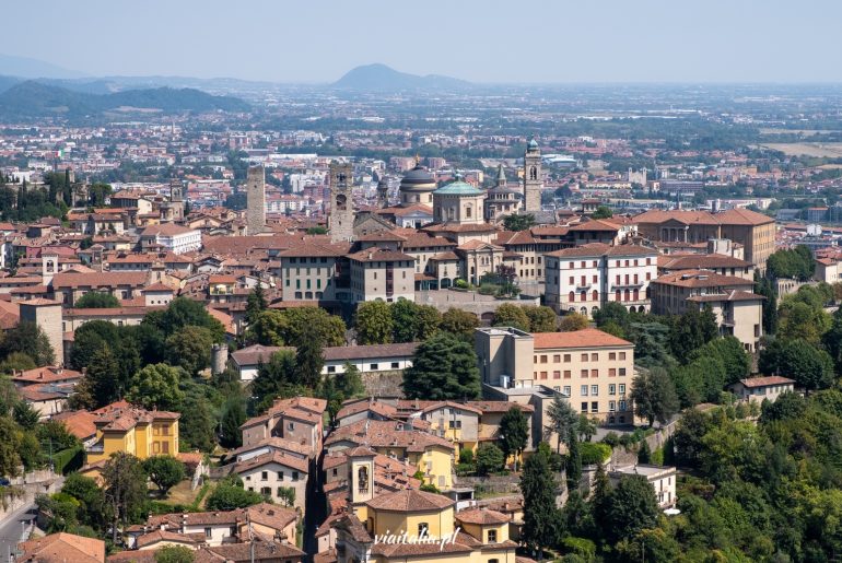 Città Alta w Bergamo