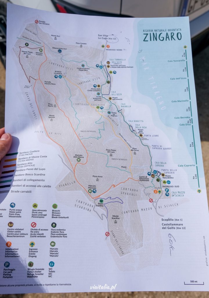 Zingaro reserve map