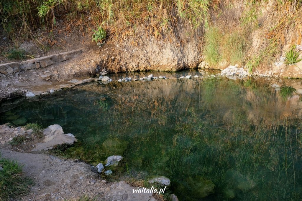 Free thermal springs in Segesta